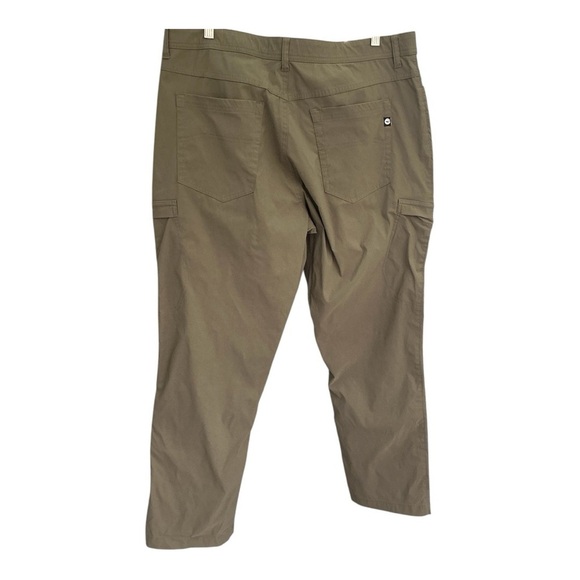 Hi-Tec Green Cargo Pants Straight-Leg Durable - Picture 2 of 13